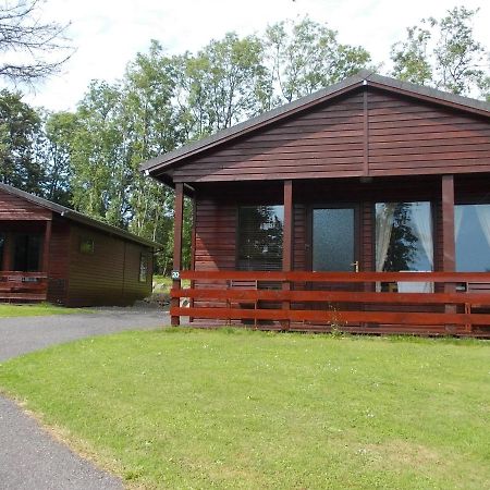 Birch Lodge 20 With Hot Tub Newton Stewart Exteriör bild