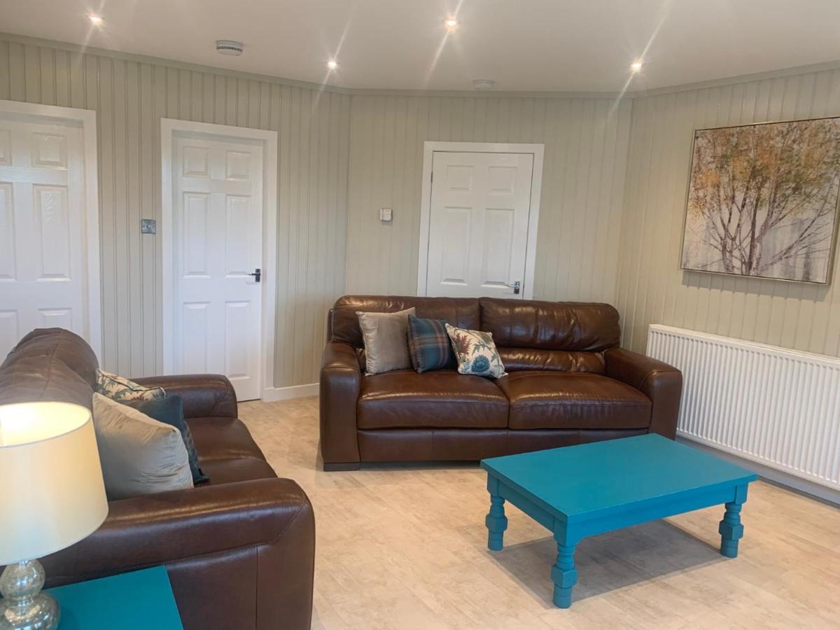 Birch Lodge 20 With Hot Tub Newton Stewart Exteriör bild